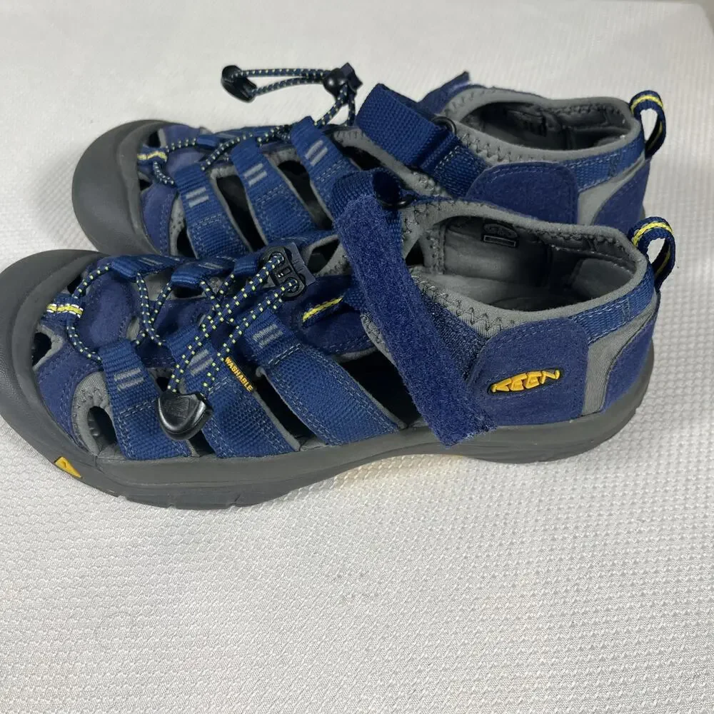 Keen Canteen Sandals Men's 6 Blue Gray Closed Toe Water‎ Shoe Hiking Newport